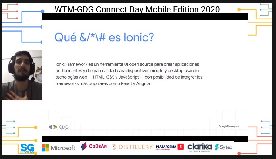 SomosCodear's tweet image. #IonicFramework es una herramienta de UI para trabajar en multiplataforma utilizando tecnologías Web #ConnectDayMobileEdition @bochap_