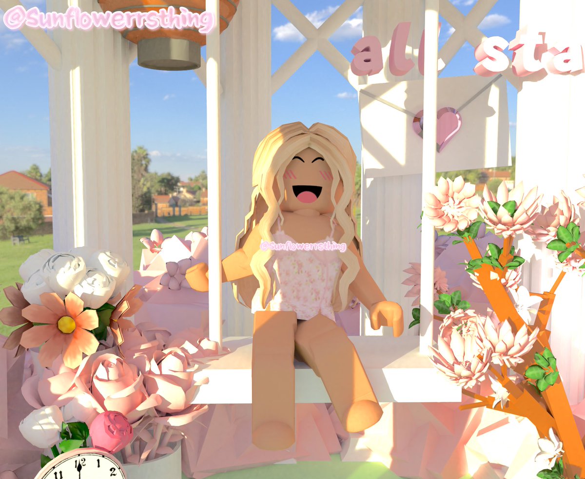 Rblxedits Hashtag On Twitter - robux summer aesthetic roblox girl gfx