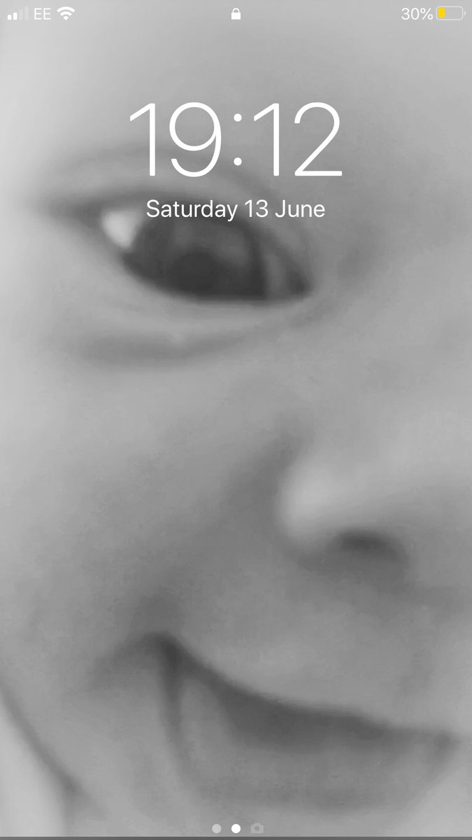 So I’m that guy that has their kid as a lock screen wall paper now... but I mean, come on... how awesome is this picture. She’s only 18 days old with so much personality!