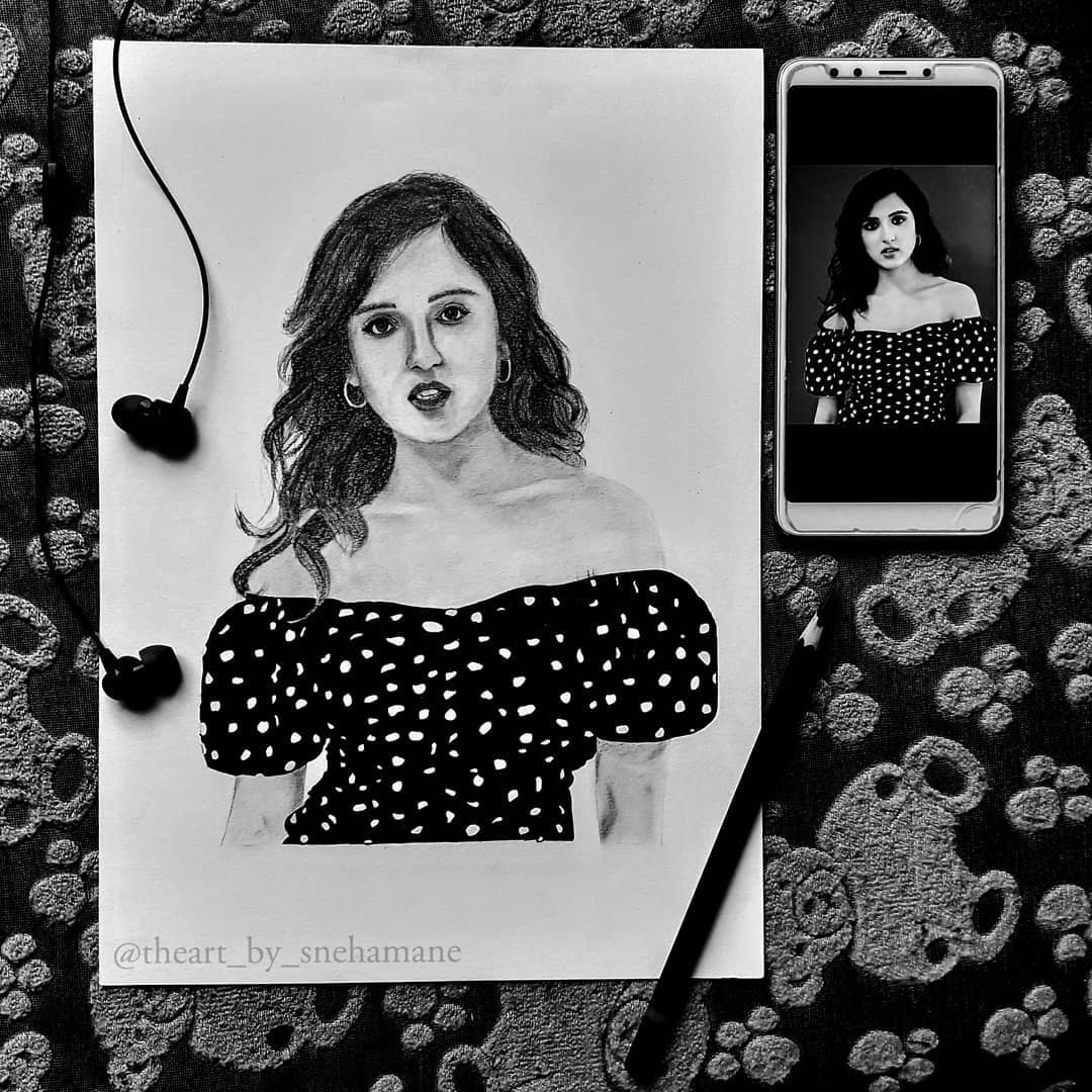 This sketch is made by @theart_by_snehamane Hope you like it  @ShirleySetia Please check this thread for some awesome arts... https://www.instagram.com/p/CBISzvNBPNQ/?igshid=m394541qrhr1