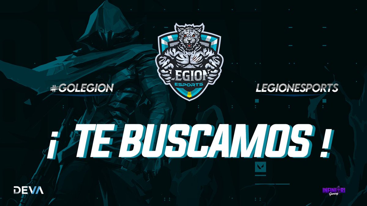 LegionEsportsOK's tweet photo. #VALORANT | @devaesportsarg 

Estamos en busqueda de 1 jugador para reforzar el roster de cara a las proximas competencias
Si crees tener lo necesario no dudes en mandarnos un MD!
Sumate a esta gran familia

Main: sova
Rango: inmortal+ https://t.co/D5yBc6DTeU