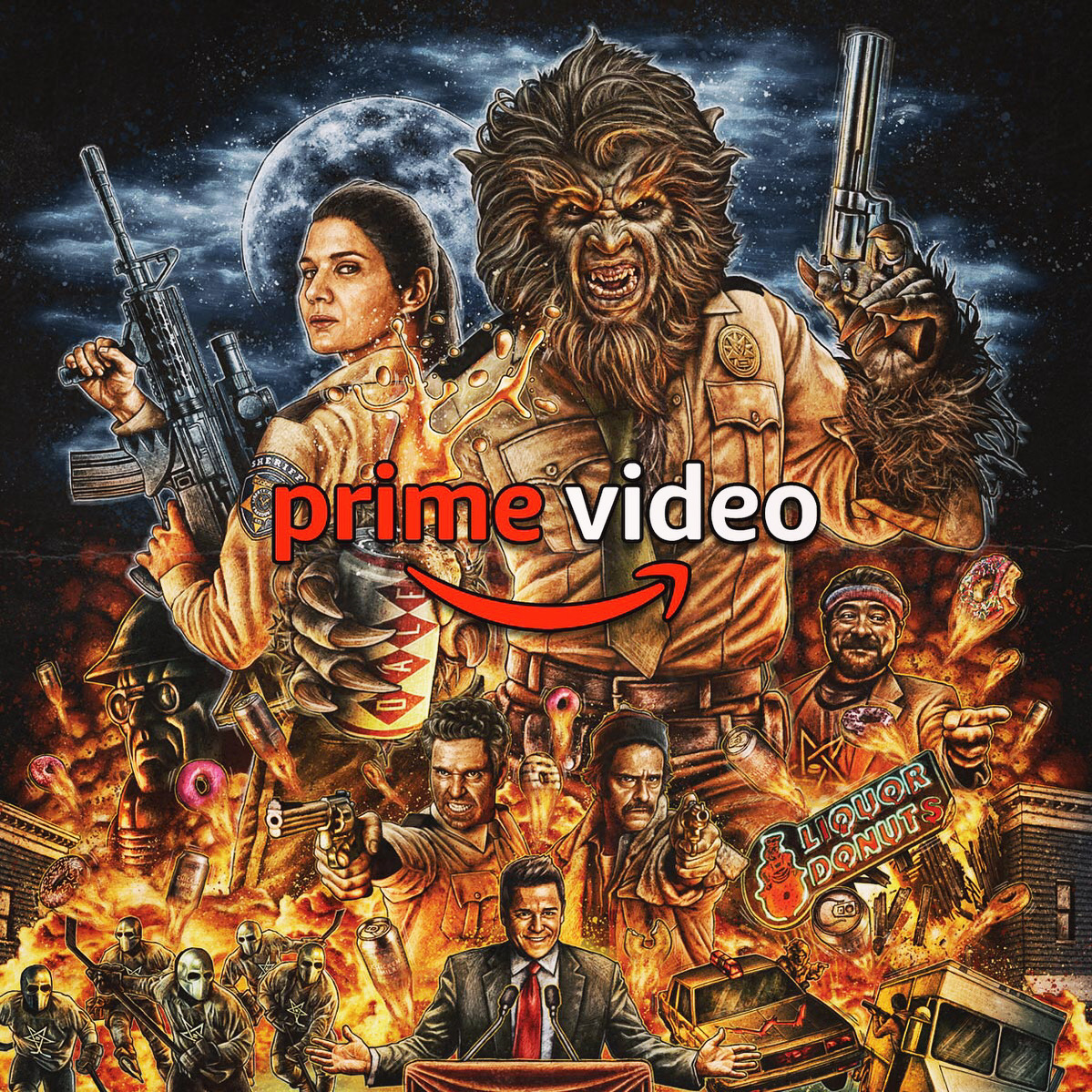 Looking for something bizarre to watch? Another WolfCop (and the prequel) are now streaming on Amazon Prime! 🇨🇦 #WOLFCOP #Horror #HorrorMovies #Comedy #AmazonPrime  #CanadianFilm #Saskatchewan #Werewolf