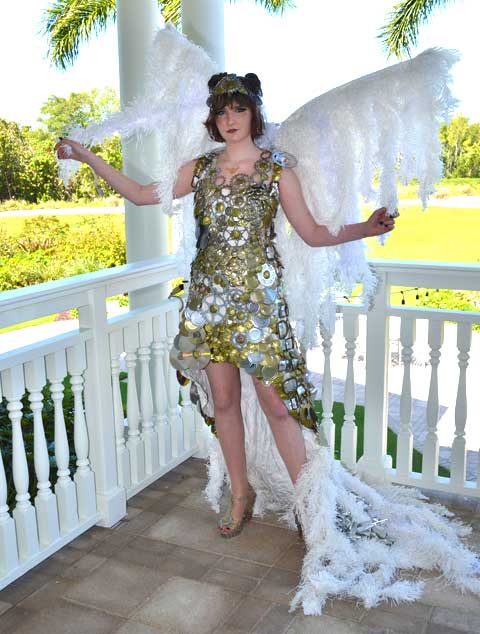 Heard of #trashion ?(it's the term some people use to describe #fashion made from up-cycled materials). Read about how nature reserve <a href="/DingDarlingWS/">Ding Darling Wildlife Society</a> used Couture from Recycled Materials as the basis for their fundraiser. bit.ly/2ZG7T4c #recycled #upcycling