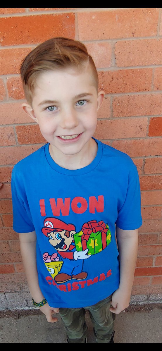 West got a sweet summer 'do today!