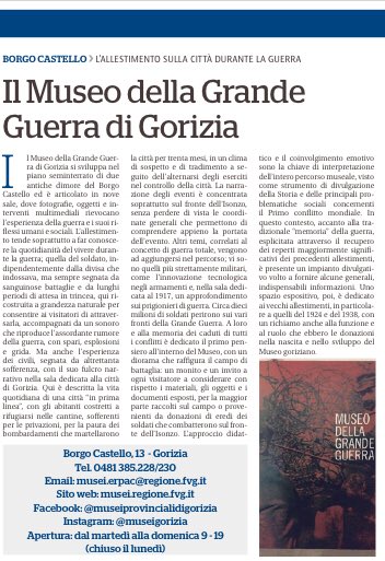 GibelliTiziana's tweet photo. A @ComuneGorizia #PinacotecaAttems #MuseoGrandeGuerra #MuseoModa #FondazioneCoroniniKromberg TUTTI CON BIGLIETTO UNICO... e domani 🌦😉 Grazie a @ErpacFvg @regioneFVGit @rodolfoziberna @OretiFabrizio @FVGlive @il_piccolo https://t.co/tcVYd6tsGH