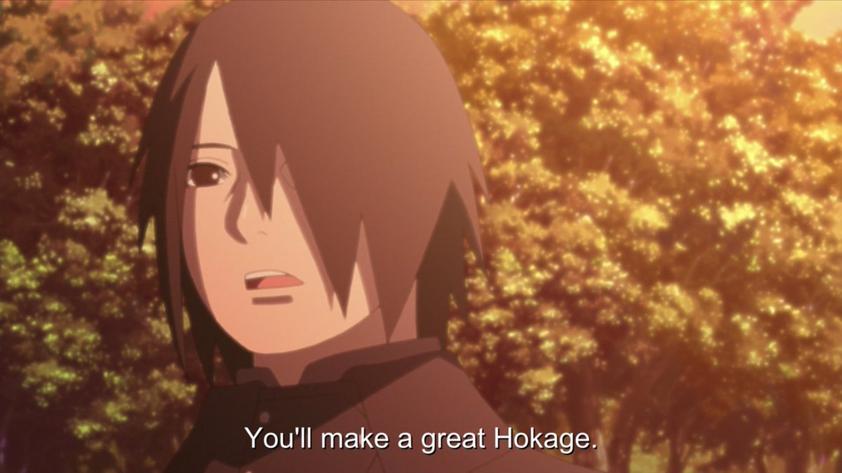 How Sarada thought Parent Child day would go vs how it actually went. I’m so soft for the Uchihas