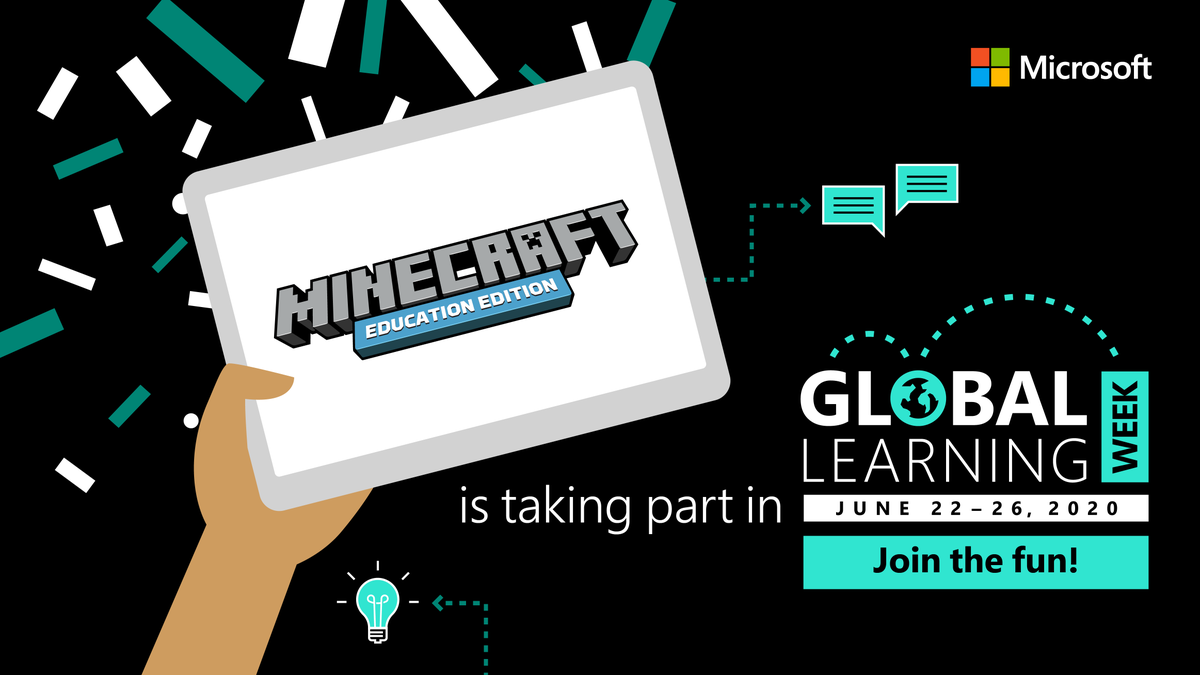 PlayCraftLearn's tweet photo. We're excited to be talking about how #MinecraftEdu builds #STEM skills and #SEL during #MicrosoftEDU's Global Learning Week! This free digital event will be filled with inspiring stories, product tips, and a few fun surprises!
Join us by RSVPing here: https://t.co/plcdIYvYsl https://t.co/G8mPSpurvJ