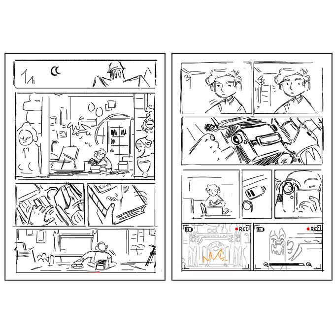 Storyboarding is the funiest part✨ 
I'm still working on the story but it was a great exercise? 
