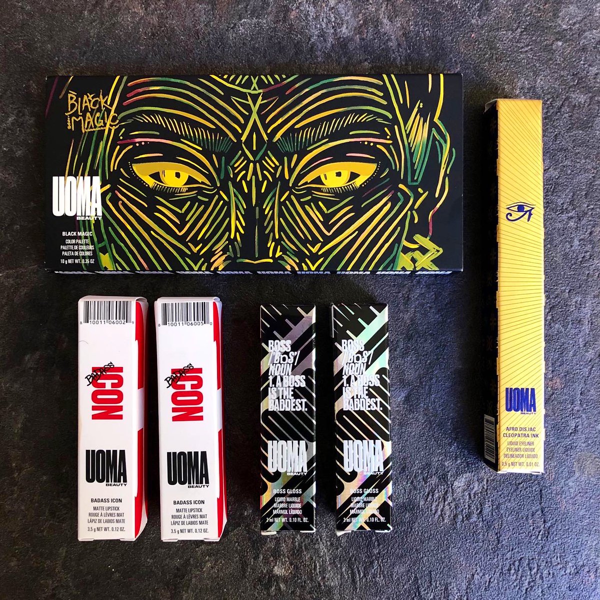 SnoopAround1's tweet photo. New blog post! Black owned beauty brands I love: UOMA BEAUTY @UomaBeauty @cultbeauty  https://t.co/WEIqmR7GnZ #uomabeauty #cultbeauty #review #swatches #makeuplover #makeupaddict #makeupjunkie #bbloggers #italianbeautyblogger https://t.co/xl27eQQI3s