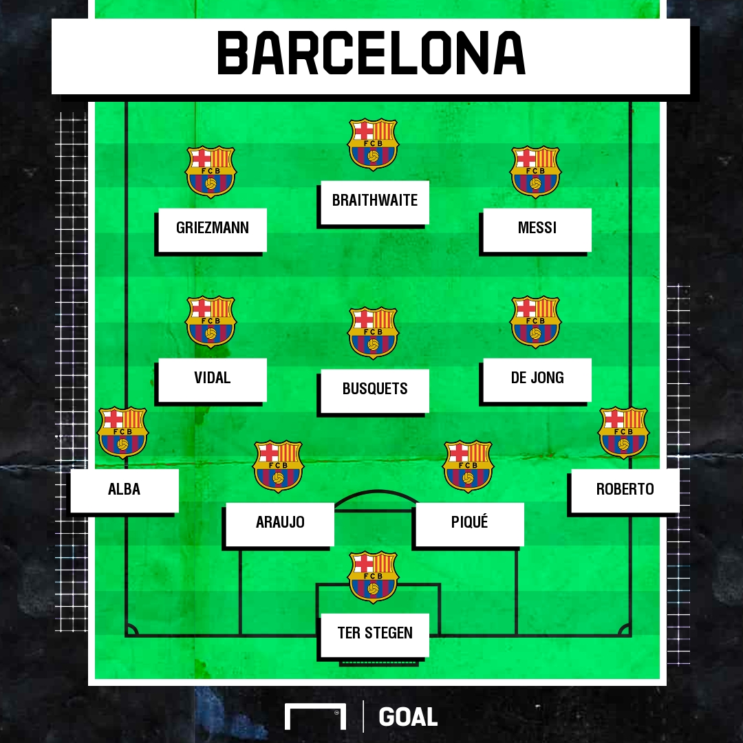 goal's tweet image. THE WAIT IS OVER 🚨
Lionel Messi STARTS for Barcelona against Real Mallorca 🤩
#MallorcaBarca