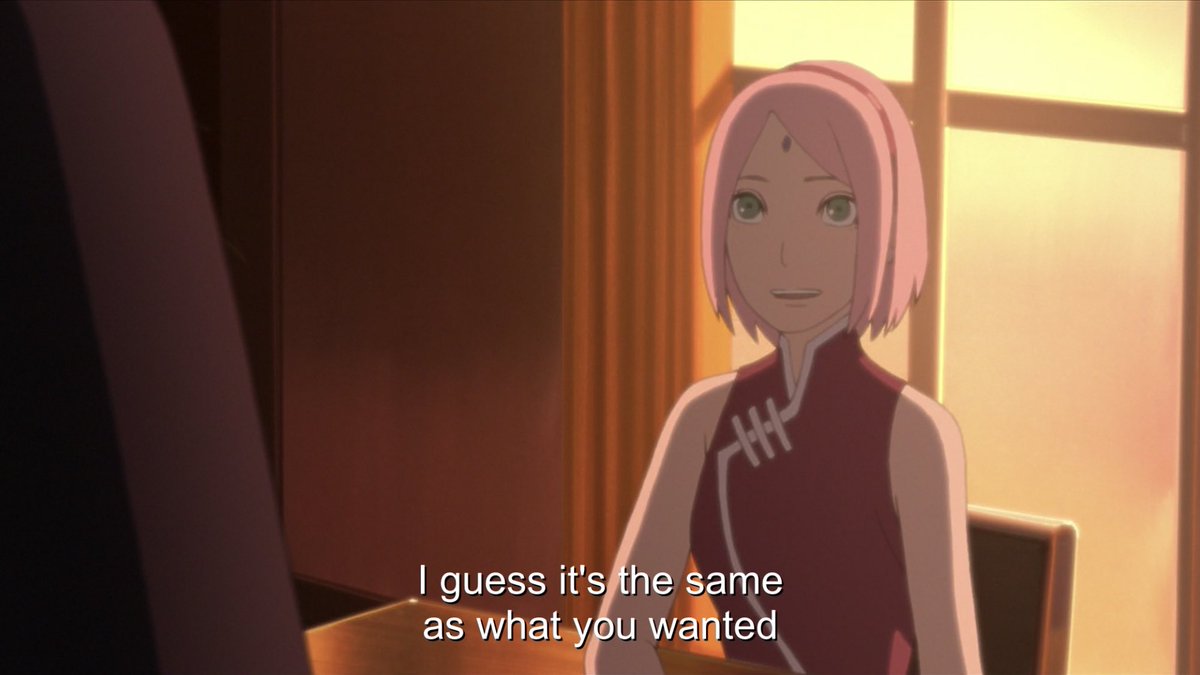 Now let’s all thank Mrs. Sakura Uchiha head of the household and first of her name for teaching Sasuke how to parent thank you amen