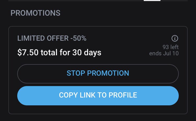 https://t.co/mtYxBdAmRw 93 spots left to get my #onlyfans 50% off! https://t.co/B61Xum7bfD
