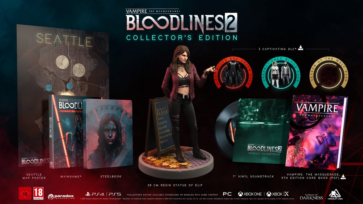 Vampire: The Masquerade - Bloodlines 2 Is Back With a New Developer and  Release Window