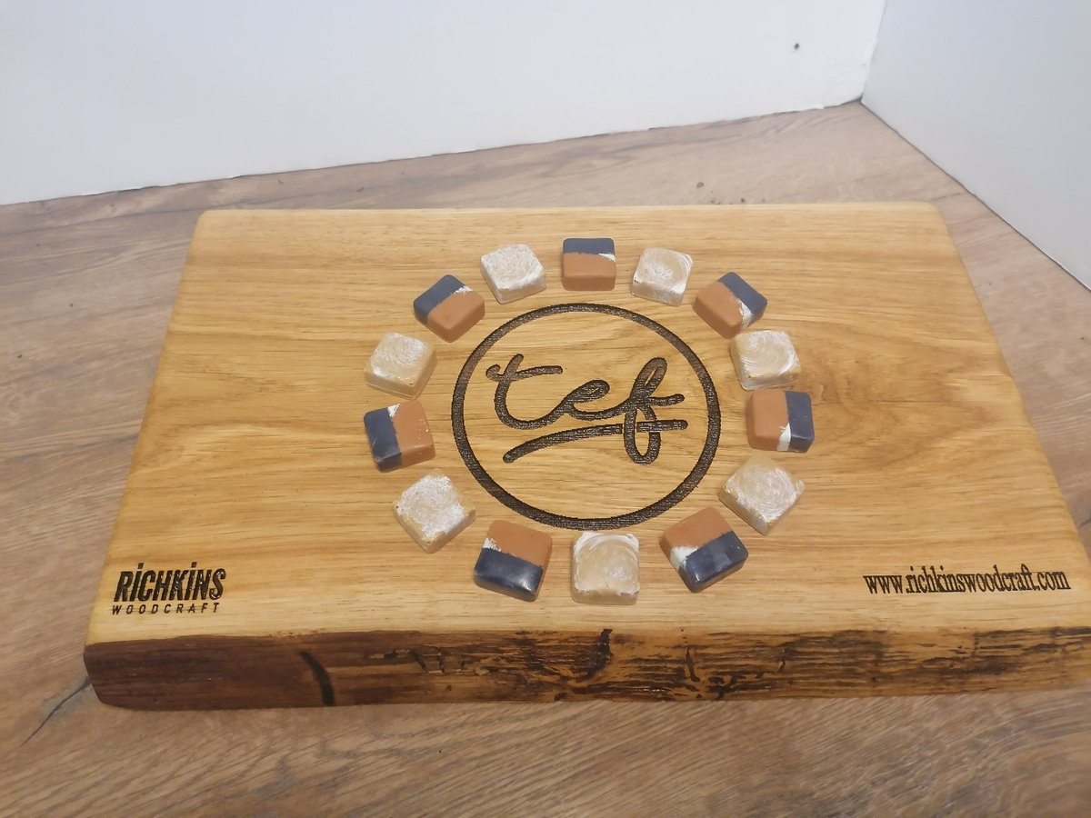 Richkinsmade's tweet photo. @Tef_Patisserie thanks for the chocolates they are fab and look stunning, we did a board to show them off, DM your address I'll send it up to say thanks... @thechefsforum thanks for hosting the quiz... Can't believe I won... #chocolate #boards https://t.co/aO5HwSVsaE