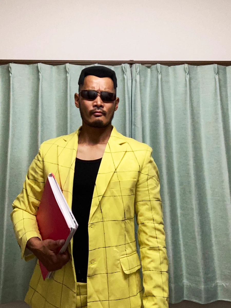 クレヨンしんちゃんの園長(組長先生)のコスプレw衣装の柄に注目www