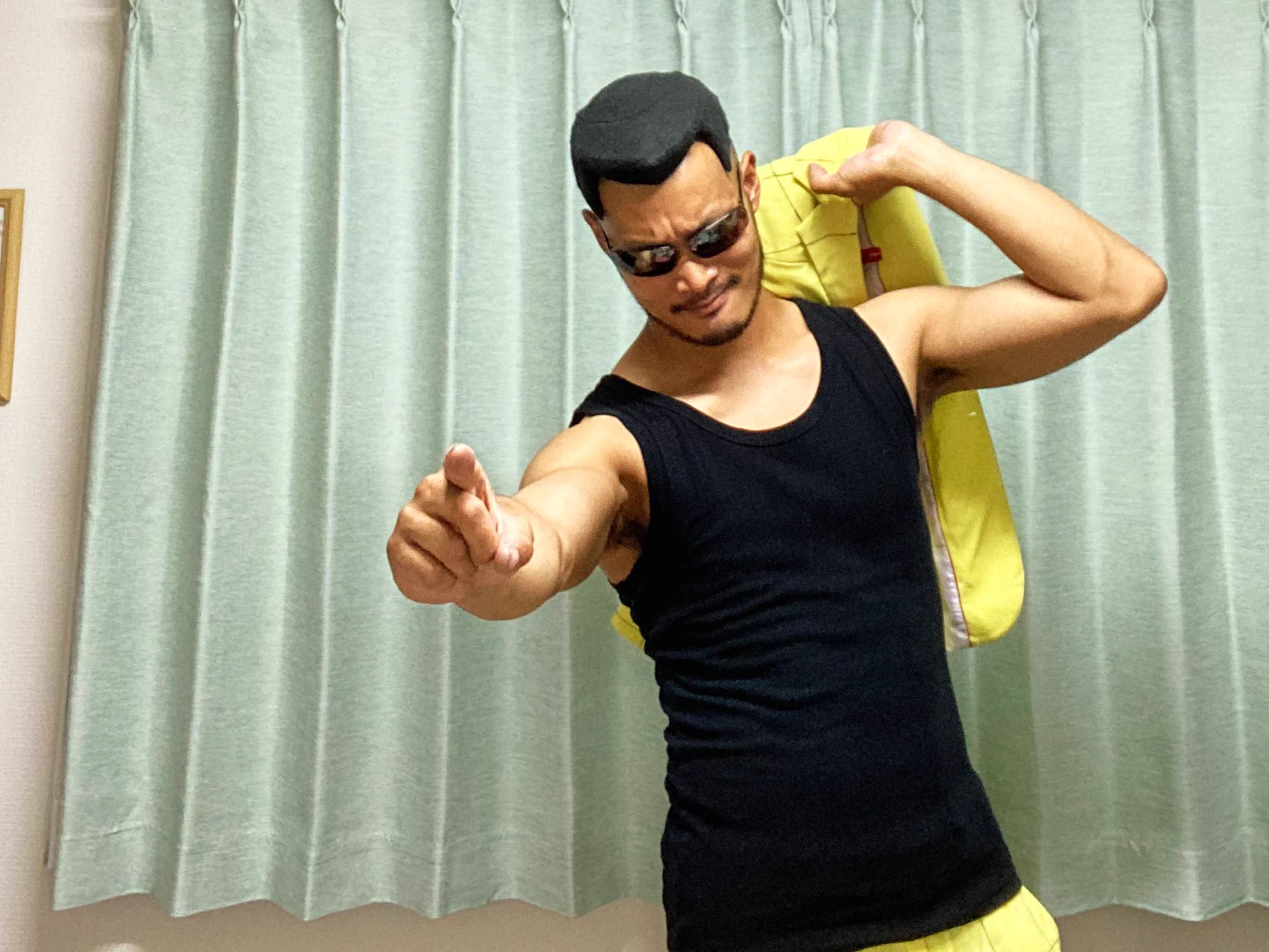 クレヨンしんちゃんの園長(組長先生)のコスプレw衣装の柄に注目www