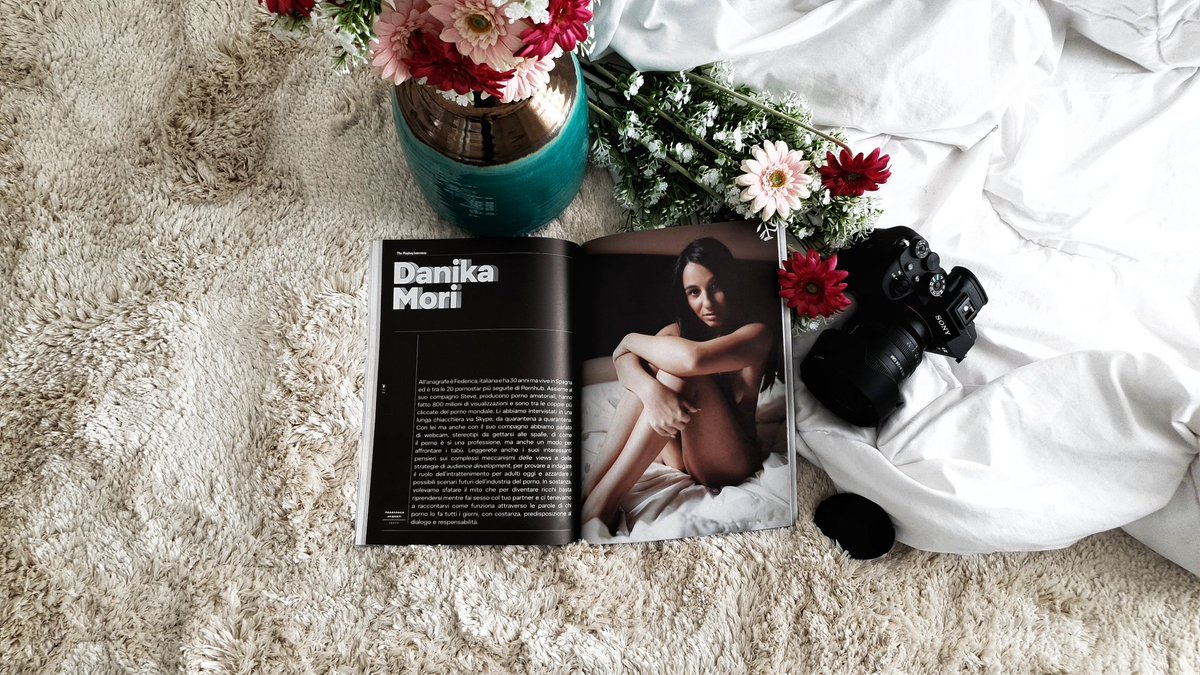 danikamorireal's tweet photo. Thank you @playboyitaly for featuring us on May 🤍🐇 @Stevemorireal #playboyinterview https://t.co/ExCwpYtNrQ