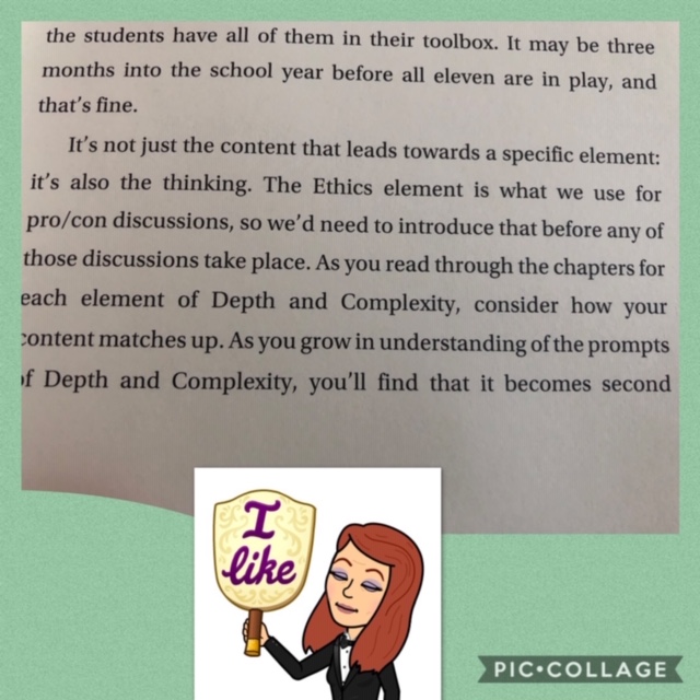 MrsBrubaker's tweet photo. Chapter 2! Loved the ideas of how to begin presenting and sharing this with students. But I loved the connection to deep thinking even more!
@treyw97 @IanAByrd @gifted_guru #myMISD #MISDSUMMER2020 #WalStars #Fierce5th https://t.co/5MQg54PQP3