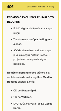 revistatresdeu's tweet photo. Últims minuts per a la recompensa/col·laboració amb la discogràfica @Maldito_Records al nostre @verkamiCAT. Participa! https://t.co/sK9GWDc2pm https://t.co/sLgpXO4ohD