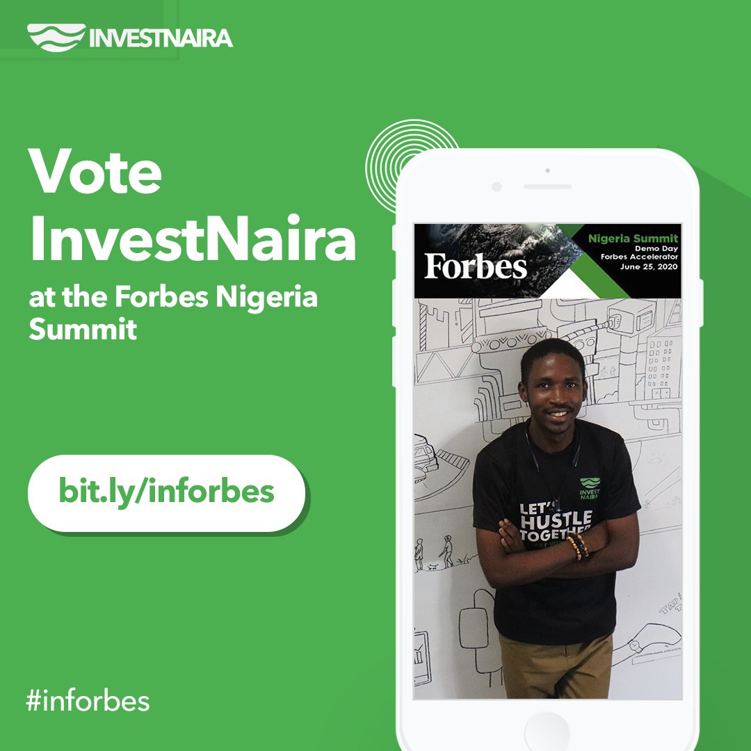 _ebube_eze's tweet photo. Dear Eagles,
please support my startup @InvestNaira, at the Forbes Nigeria Summit.
1. Vote at https://t.co/zLyfSFNTdS
2. Confirm your vote
3. Share this Tweet
Cc: @CovenantUAlumni @iFemifactor @DadaBen_ @simisanya @kemionabanjo @TheCalabarboy
#MadeinHebron #INForbes https://t.co/FiagrQ0n8C