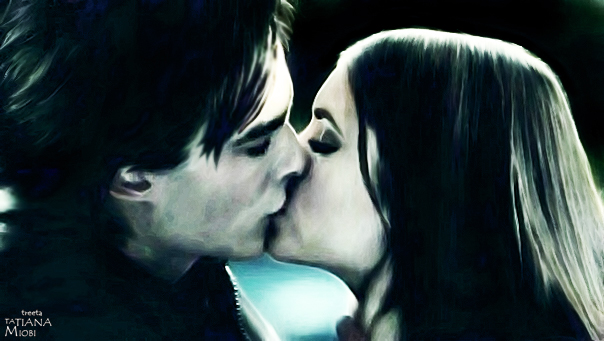 First Kisses <3 - Brucas & Delena Fan Art (33234406) - Fanpop