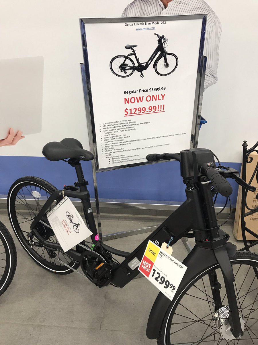 LD_Lethbridge's tweet photo. Great news, we received another shipment of these Electric Bikes!  If you’ve ever thought about an Ebike, come down and check these out. Great bike for an amazing price!  #yql #lethbridge https://t.co/tiIrqdOj69