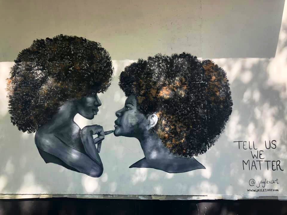 shanonsingh_'s tweet photo. wanted to share some of the amazing art that is covering boarded up windows that were broken in downtown gr during the protest. #blacklivesmatter #windowsgr https://t.co/Tunsdb08ZF