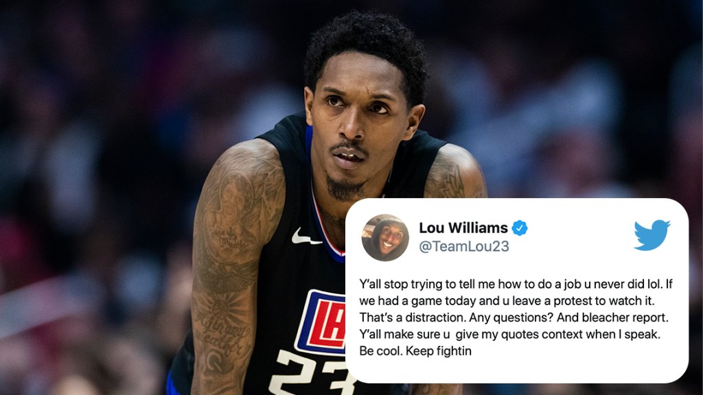 SportsCenter on Twitter: "Lou Williams said in an Instagram ...