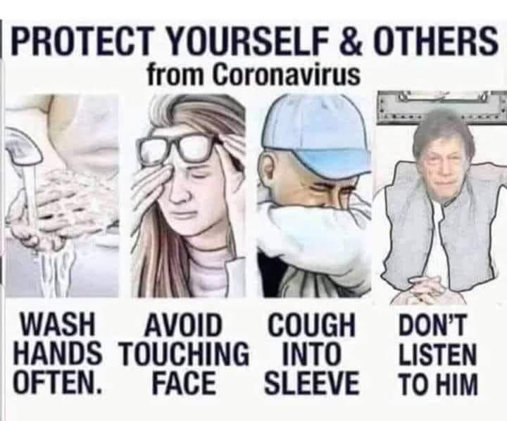 Please take the Corona Virus seriously and act up on the preventive measures as directed by the @WHO @covid_19pak #CoronaInPakistan