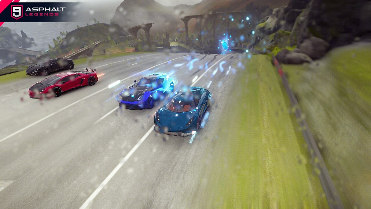 Yosh6400's tweet photo. racing with clubmates #NintendoSwitch #Asphalt9 @asphalt @cyclops_9 https://t.co/X22ZUtrfQL