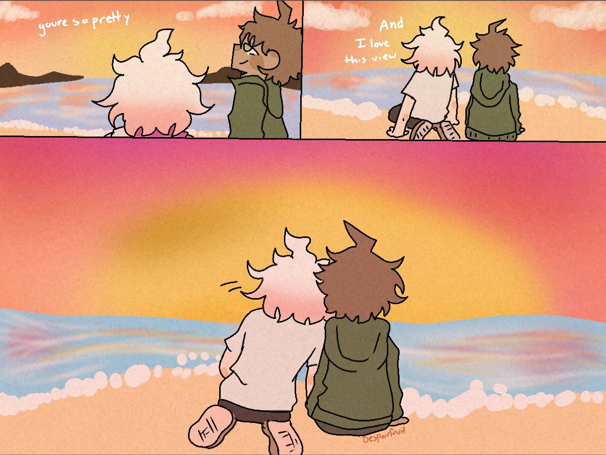 deersskin's tweet photo. komahina... #Nagitokomaeda #hajimehinata #sdv2 #komahina #komaeda #Hinata https://t.co/BmbdWjzI9W