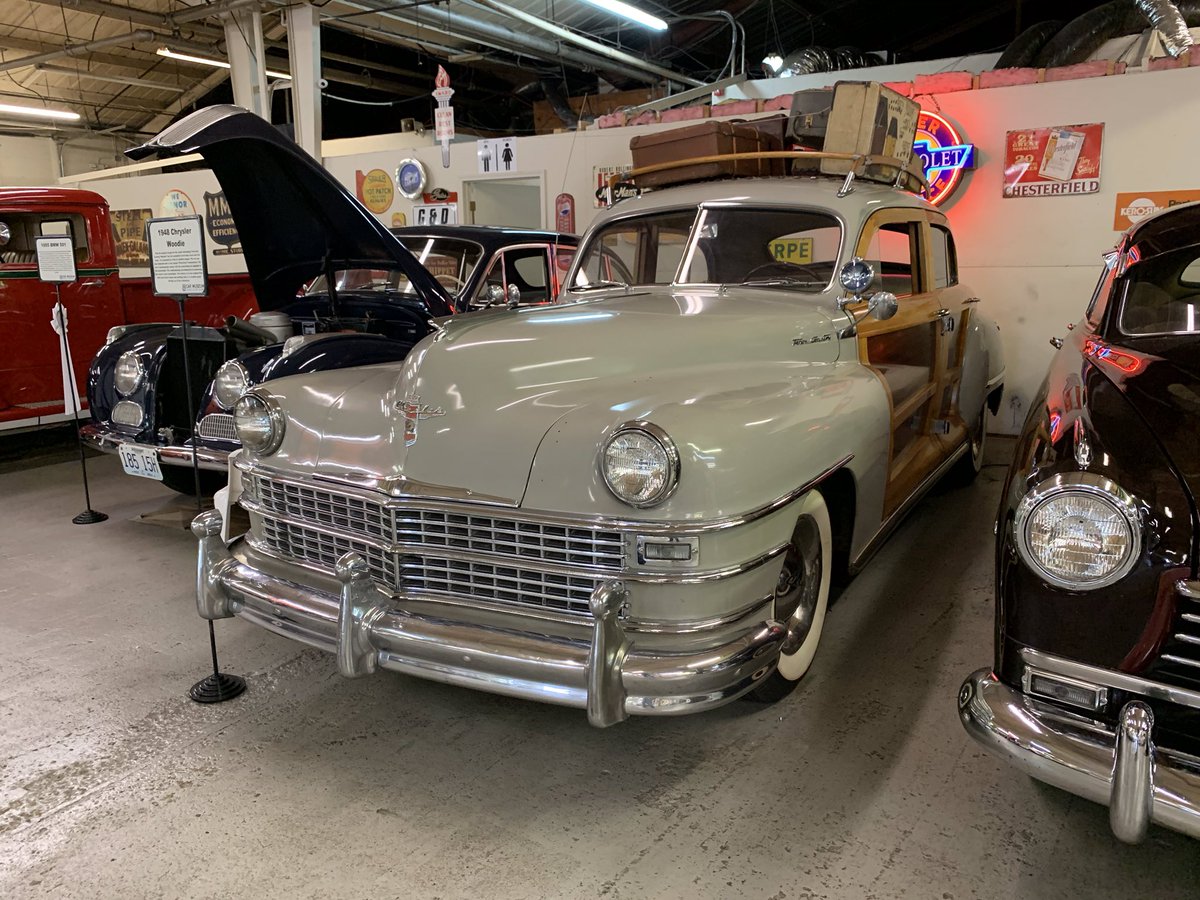 A very cool all original Chrysler woody it’s in todays video at the Route 66 Car Museum #travel #roadtrip #usaroadtrip #adventure #roadsideattractions #route66 #route66roadtrip #historicroute66 #classiccars #oldschoolcars #oldcars #classicauto #classiccar #springfield