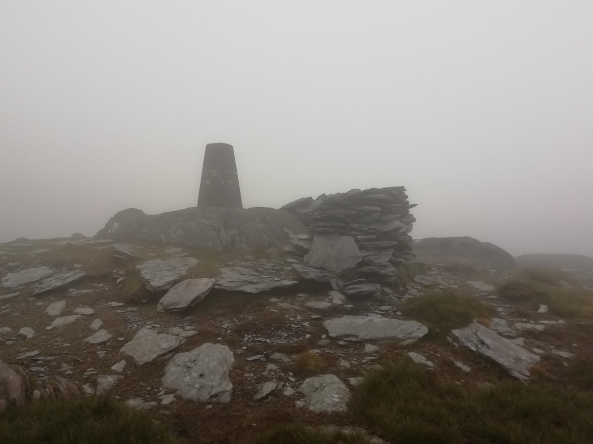 LiamStrachan27's tweet photo. Nice hike up Hungry Hill today, despite missing the summit view of Bantry Bay... Not sure what these geological features were (apologies @mcnamadd) but seemed interesting all the same 🐏🏞️ https://t.co/hUMsct4e5s