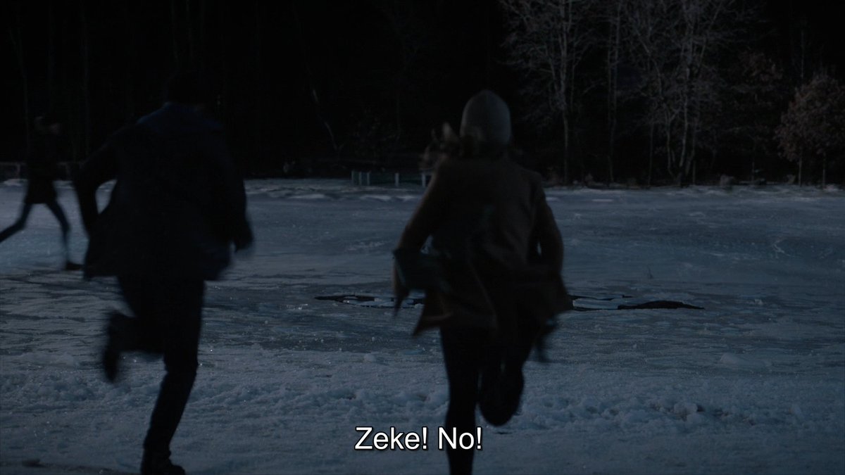 Cal, whom she loves so dearly, was in that ice cold lake and needed help, and still she was yelling at Zeke not to jump in. That& #39;s how much she couldn& #39;t lose him.   #RenewManifest