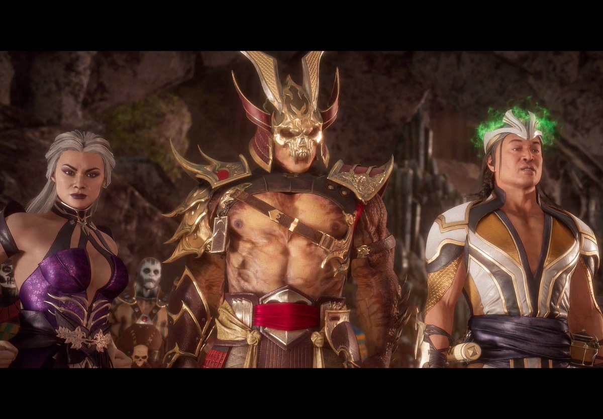 BigChrisSpirito's tweet photo. The MK11 Aftermatch dlc story is fantastic! I love all the betrayals and alliances. Having grown up playing MK since the first arcade game back in 1992 knowing all the mythology and backstory of all the characters makes story mode that much more enjoyable. #BestFighterEver https://t.co/hhJaYHVza9