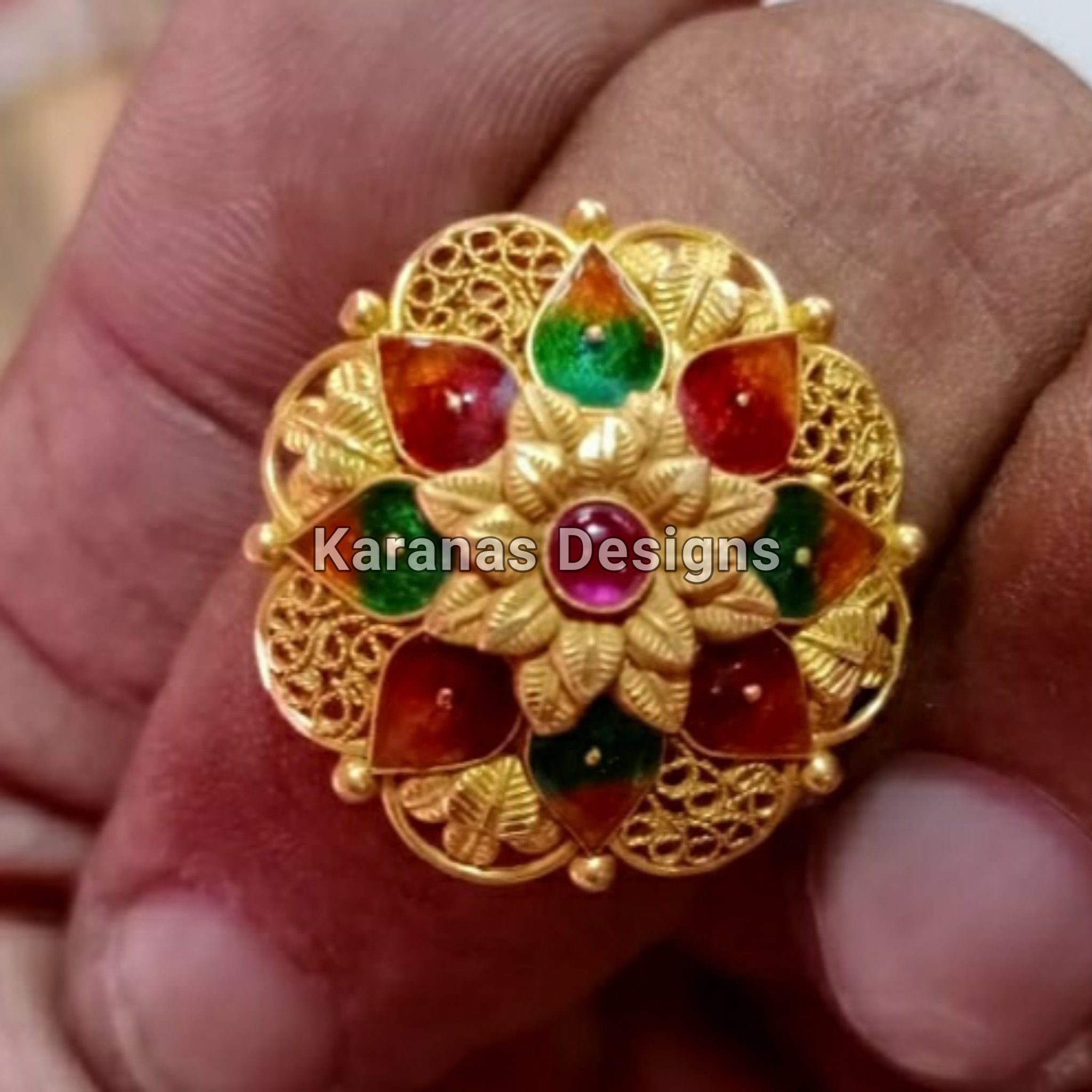 Vintage handmade 20kt yellow gold fabulous queen jodha nath nose ring  indian tribal wedding jewelry for looking queen bridal jewelry | TRIBAL  ORNAMENTS