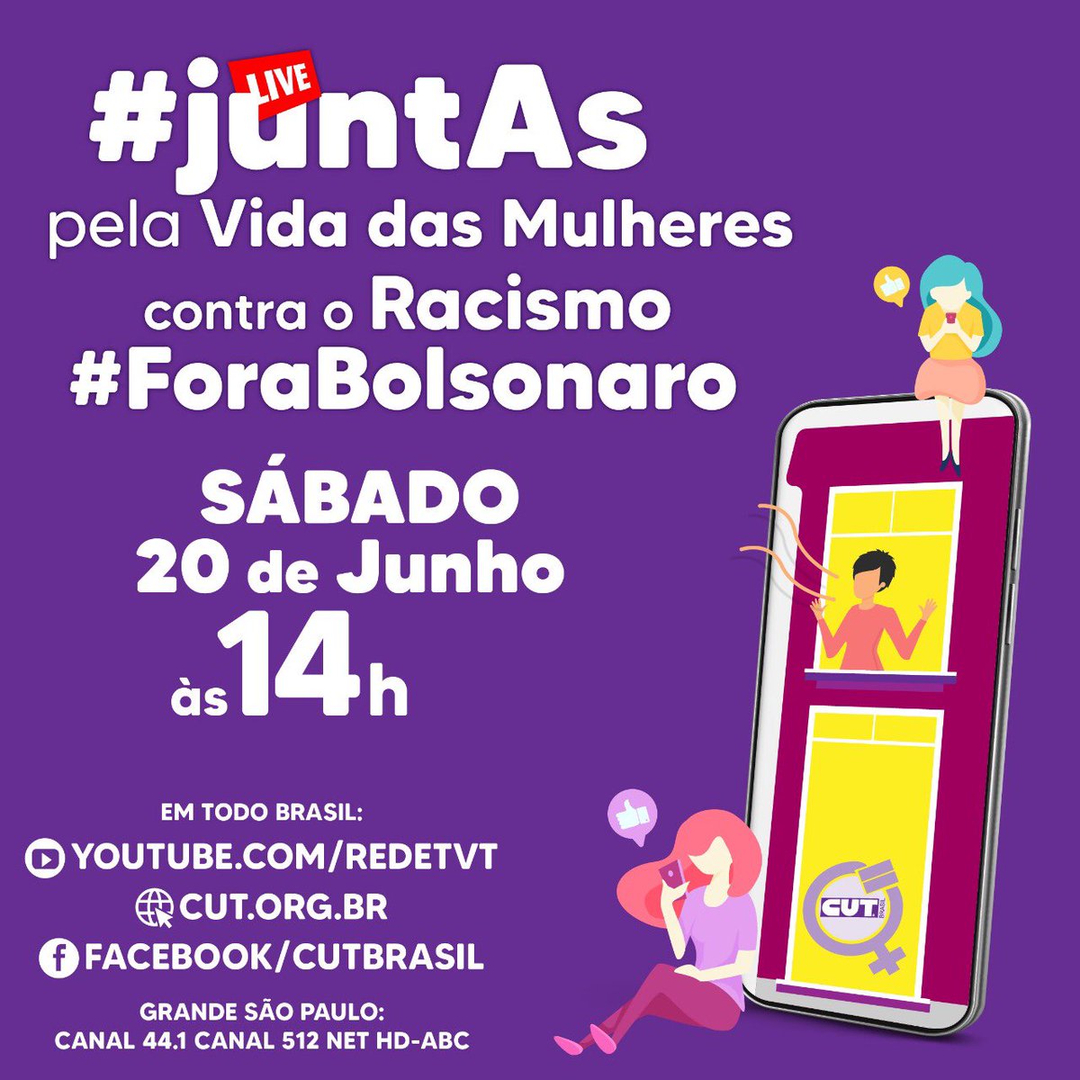 Sábado que vem. Esperamos vocês!!!!