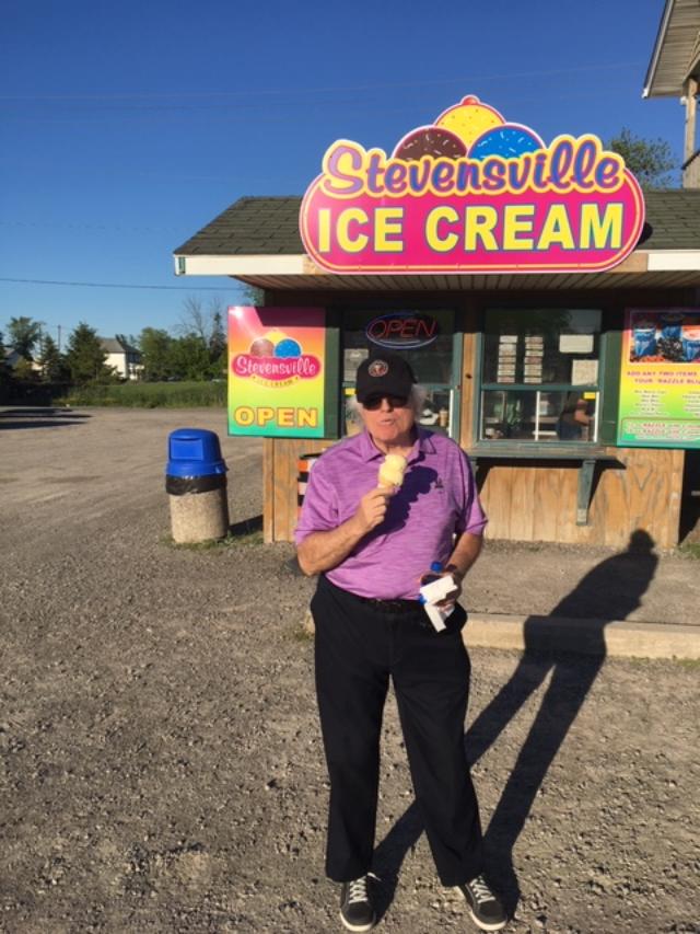 Found a great post golf place after a round <a href="/CHC1922/">Cherry Hill Club</a> (Cherry Hill Club). The Stevensville Ice Cream Parlour is great even if you only like French Vanilla.