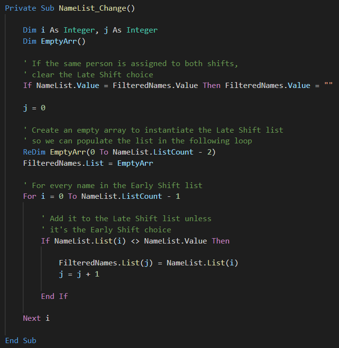 PSpreadsheets's tweet photo. Dynamic Data Validation Lists in #Userforms https://t.co/iwB1BmrPuv https://t.co/wbBLGDvBcV