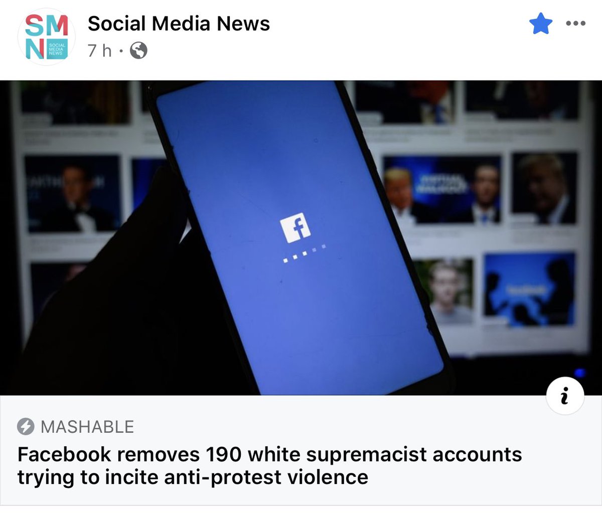 eventvplus's tweet image. 🔴No es #censura ...#Facebook hace lo que debe hacer ...las rrss,como medios de comunicación #digitales no sólo son una "plataforma social" sino medios de comunicación masiva RESPONSABLES de velar por temáticas raciales y discriminatorias .👏🏼👏🏼