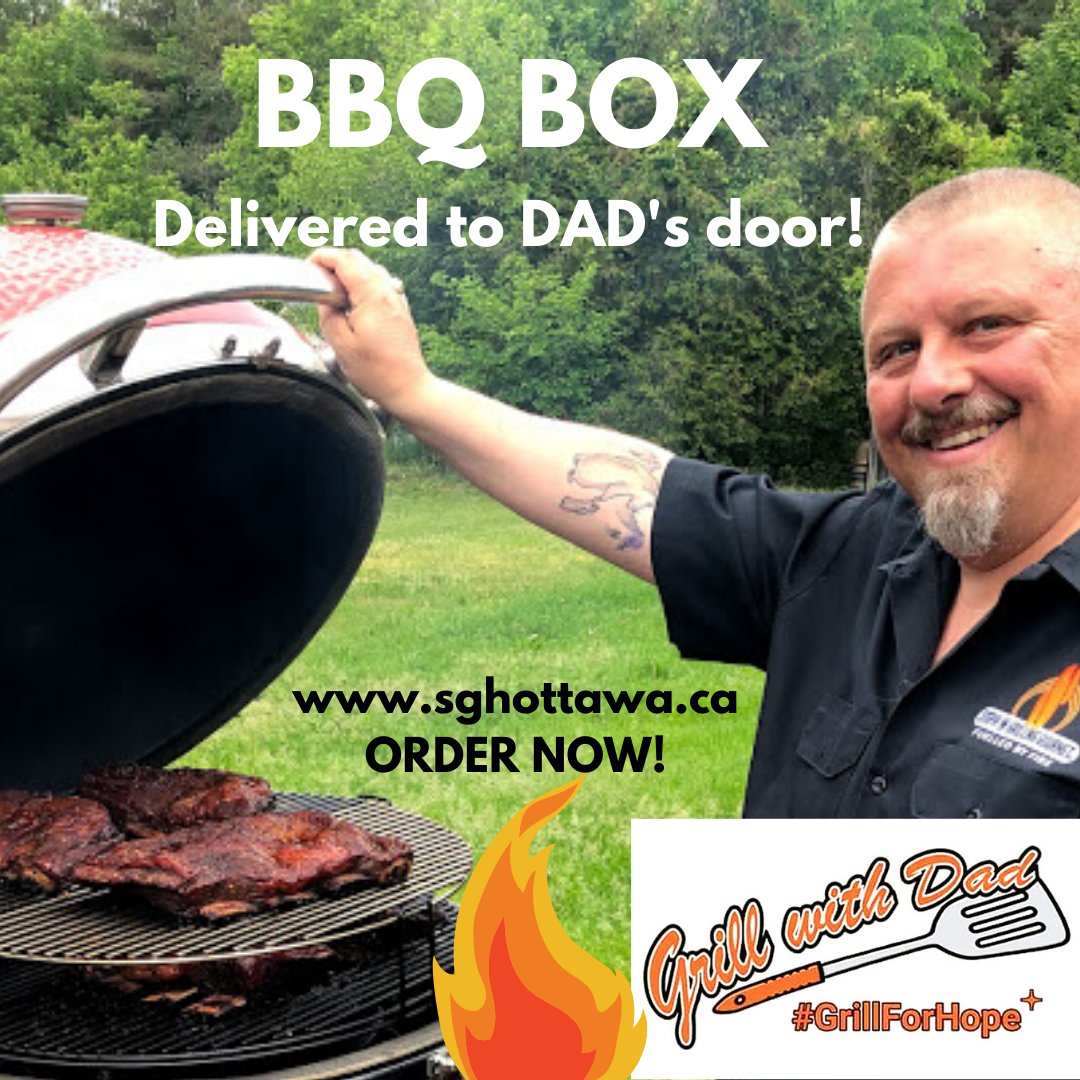 LWLOttawa's tweet photo. #BBQBOX delivered to dad!#GrillForHope🔥
Choice of Vegetarian🥦 or Meat🍗 package dropped on your door,just in time for #FathersDay #local #charity ORDER NOW: https://t.co/a8BWRVkm2v
Get it delivered to a friend. A dad. A grandpa. A client.
@ggourmet1 @davidgourlay @apt613 https://t.co/TjgP8sYBlL