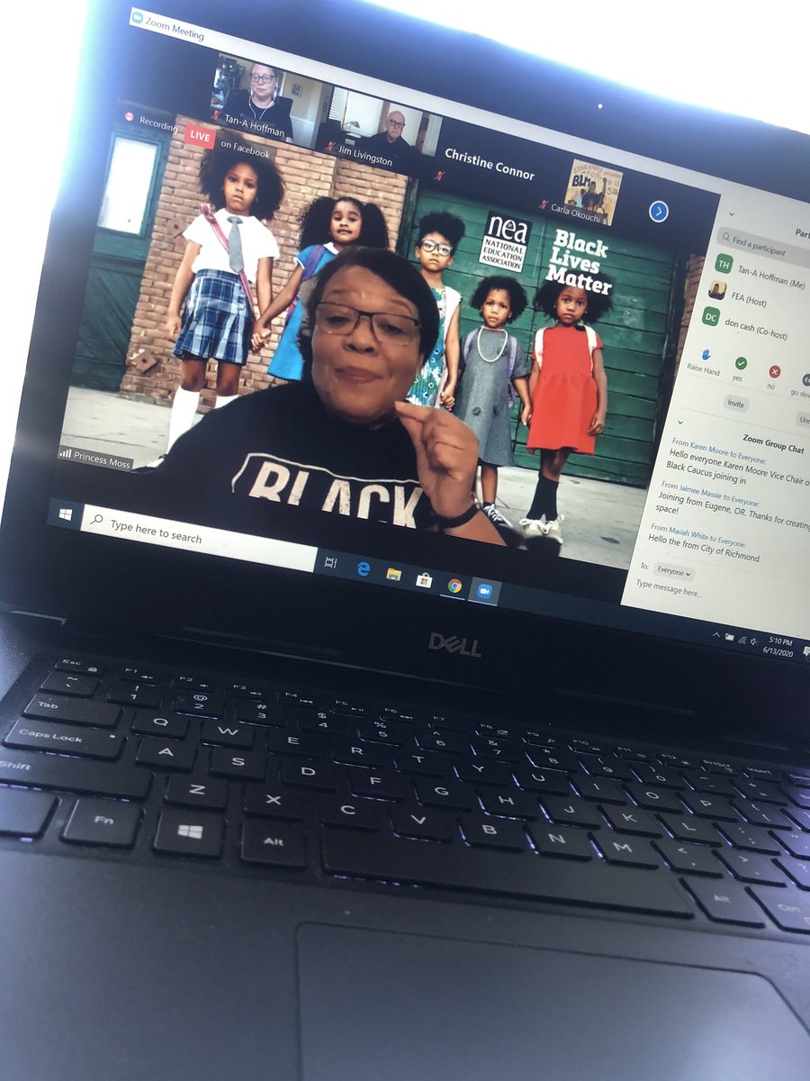 tanahoffman's tweet photo. Teachers doing what teachers do. Band together for our students! #educators4BLM #nbctstrong #proudMIeducators https://t.co/lGZw28p3YD