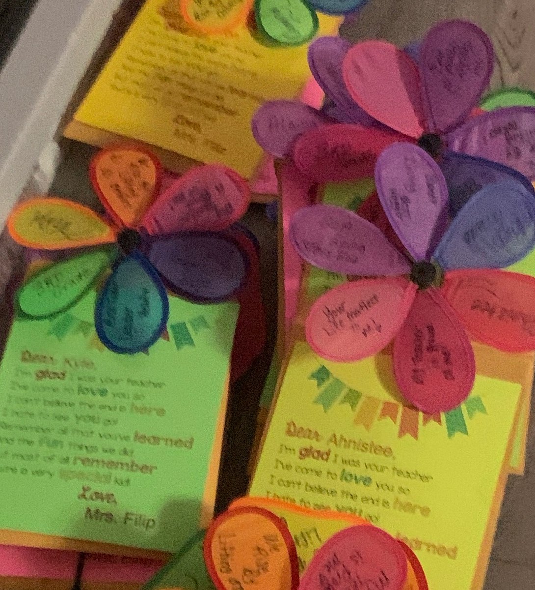 It’s official, year 17 in the books! A yr like no other. 28 Surprise porch drops made today to end our year with some joy. What an amazing class this was! #grateful #fraserfamily #disneyfps