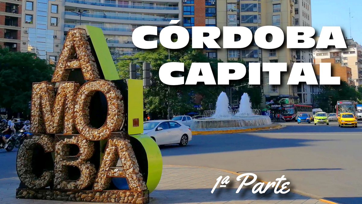NUEVO #Video en #YouTube  
Visitamos una de las ciudades mas bonitas de #Argentina 🇦🇷  #CordobaCapital 🙌 recorremos sus principales atracciones y disfrutamos de esta ciudad que nos ha encantado!! ❤️

VIDEO  ——> y2u.be/NGgYIaC6LVY