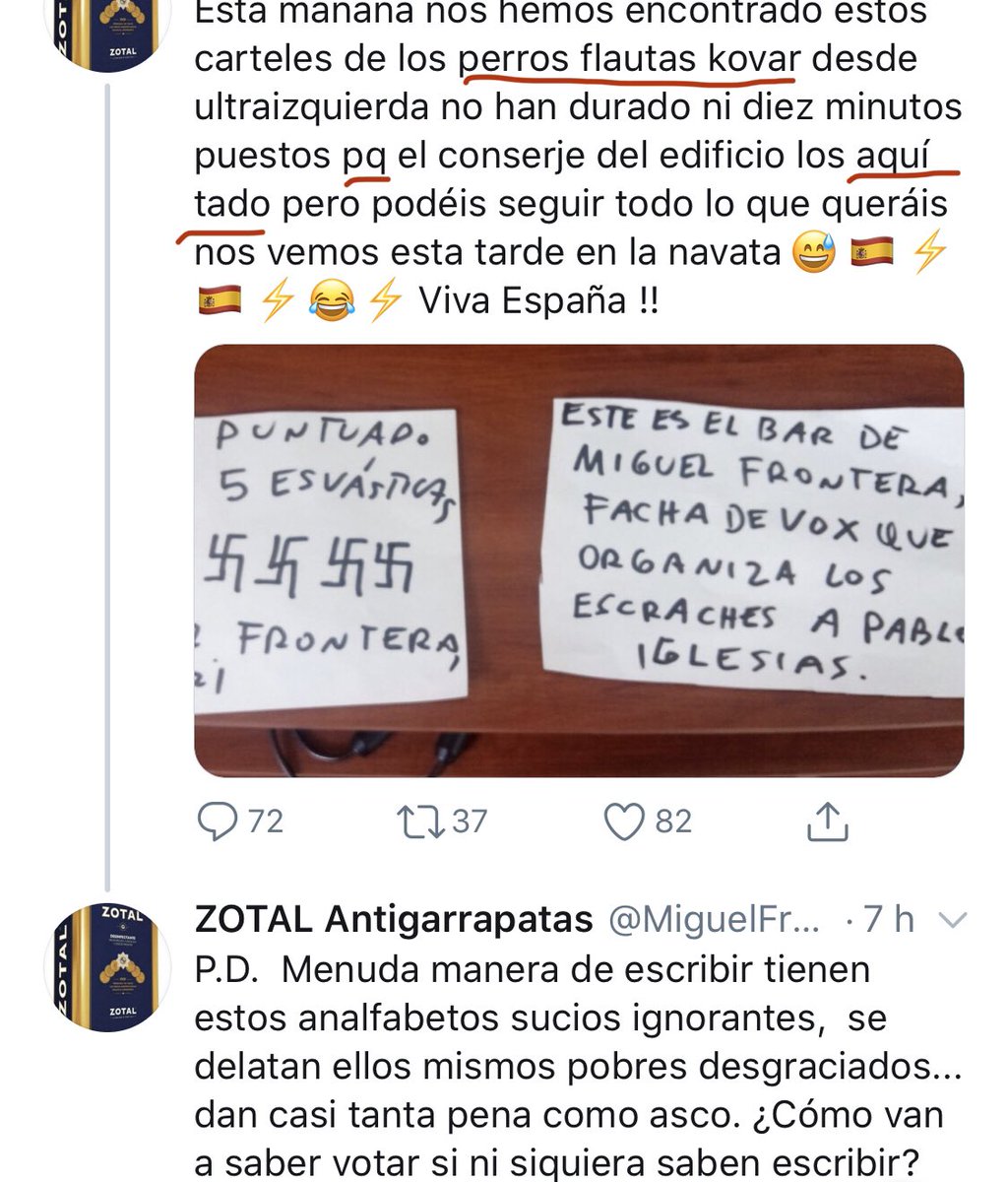 FachoniPP's tweet photo. Cuando en dos tuits demuestras aquello tan del gusto de los católicos de ver la paja en el ojo ajeno pero no la viga en el propio, cosa que por supuesto no se dan cuenta porque el odio y la propia incultura les ha carcomido hasta el punto de no saber el ridículo que hacen. https://t.co/faqZlxEZ5L