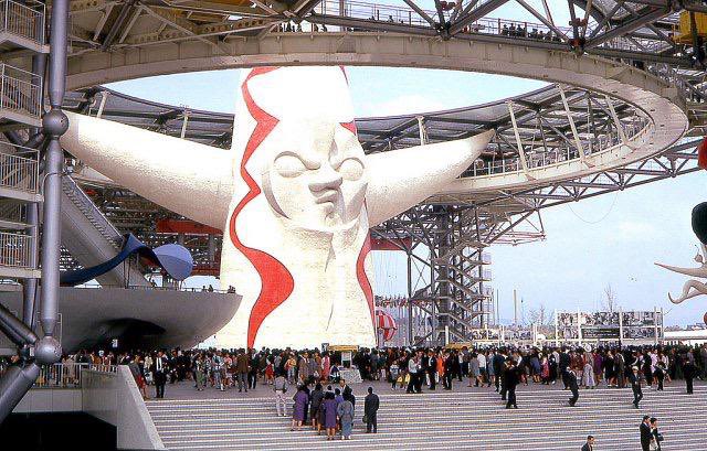 Tarō Okamoto's Tower of the Sun, Osaka Expo 1970