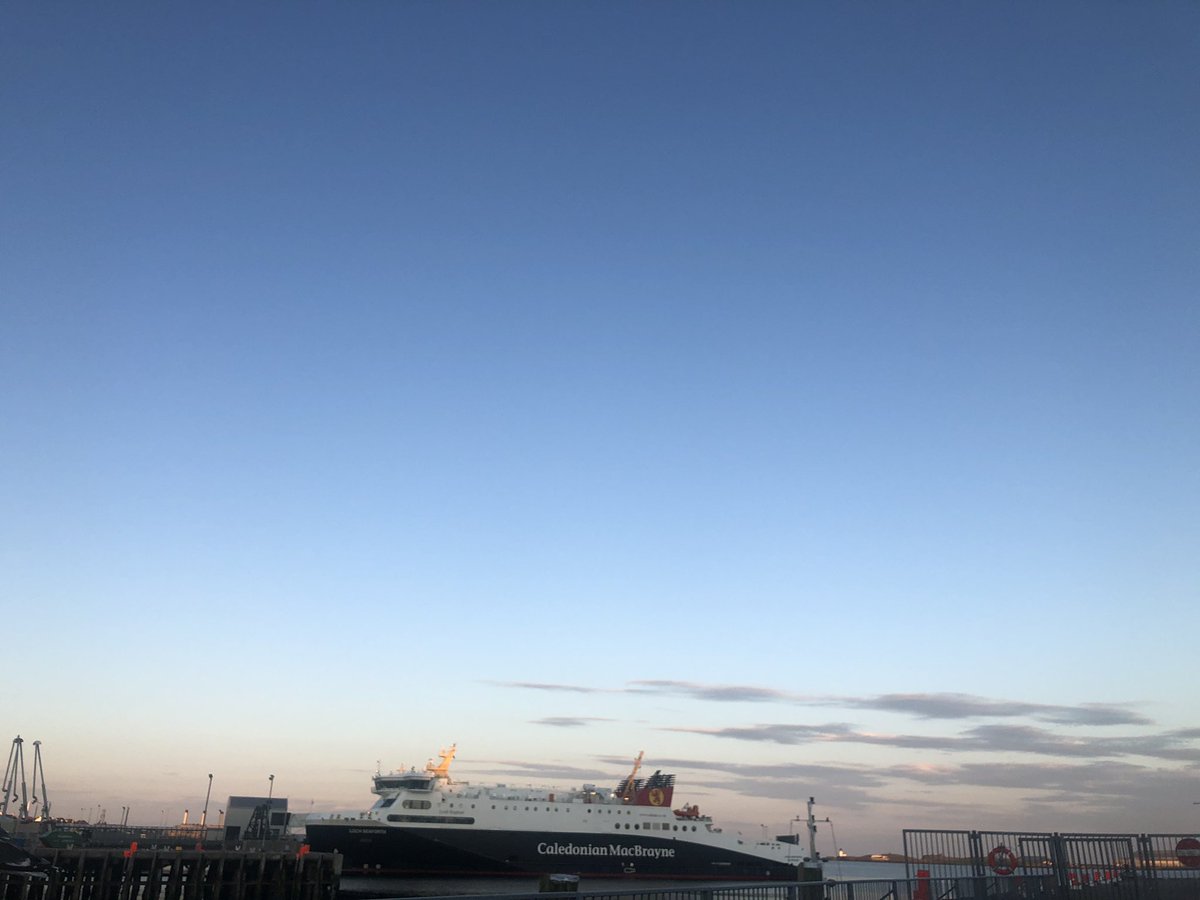 Some sky the night. A very peaceful Stornoway #calmac #stornoway #MVLochSeaforth #Scotland #IslandLife #OuterHebrides