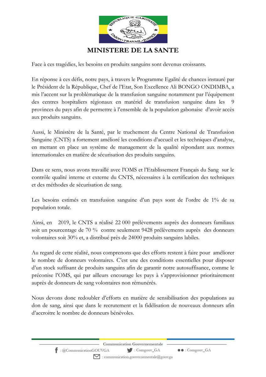 Ministère de la Santé et des Affaires Sociales tweet media