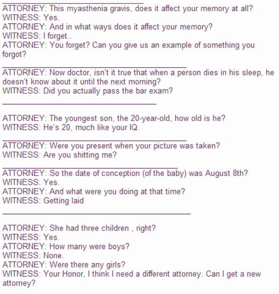 RobertPllc's tweet photo. 🤣 Oh the things people say...
#courthumor #funnylawhumor #lawyering https://t.co/Lq2Wefc0df