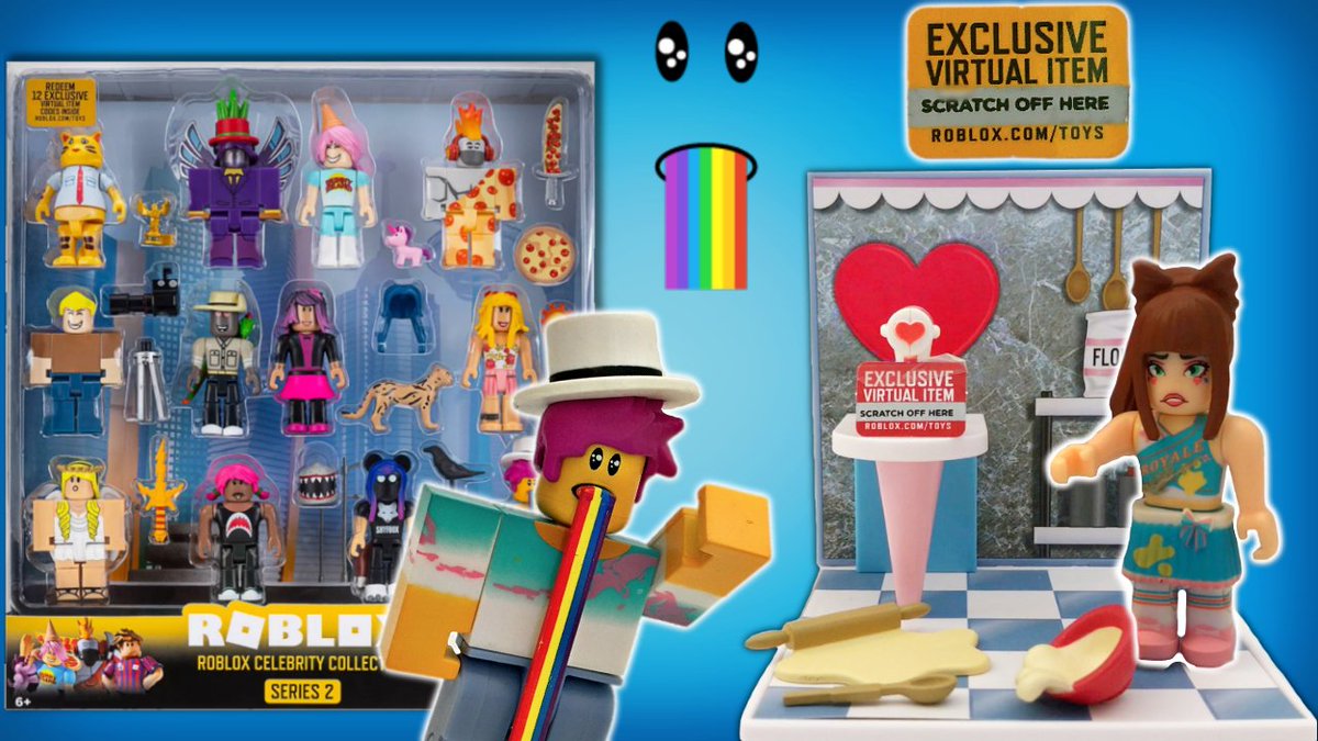 Lily On Twitter I Unboxed The Rh Desktop Set And This Collector S Set And I Learned Something I Never Knew About It And All Rainbow Barf Face Info Maybe A Giveaway Here S - roblox rainbow face